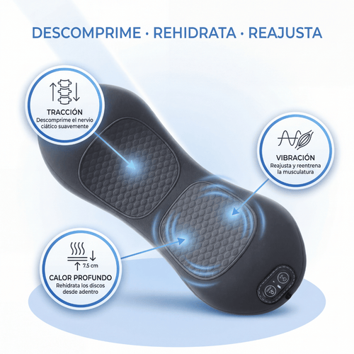 Masajeador Qelara Triple Fusión