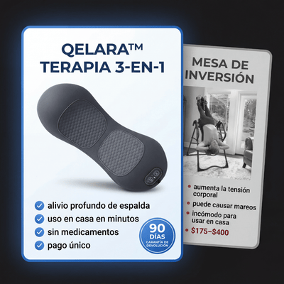 Masajeador Qelara Triple Fusión