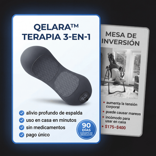 Masajeador Qelara Triple Fusión™