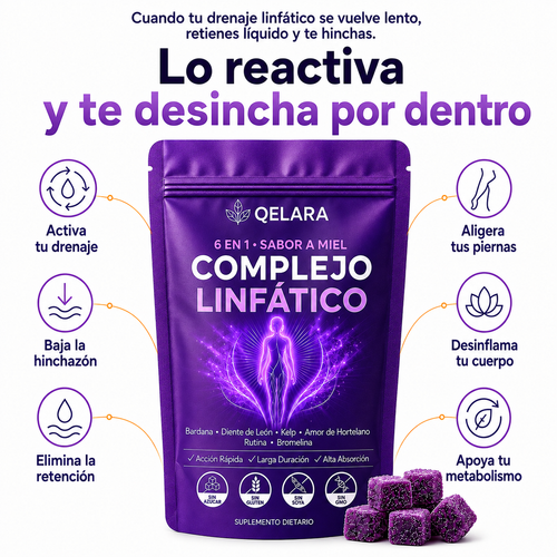 Complejo Linfático 6 en 1 · Sabor a Miel Hombres