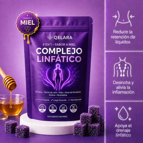 Complejo Linfático 6 en 1 en Gomitas