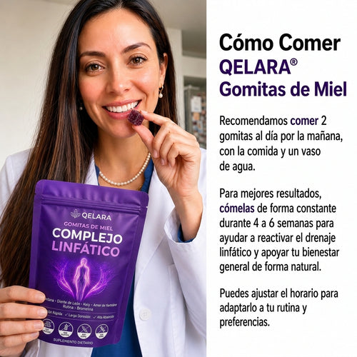 Complejo Linfático 6 en 1 en Gomitas